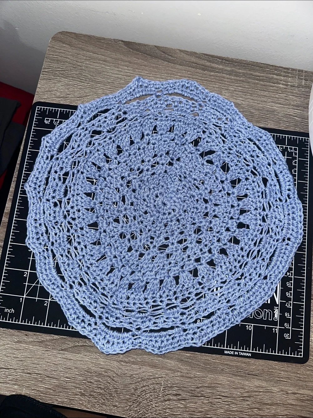 Crochet doily bundle set of 9- 100% cotton